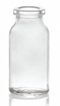 5 ml injectieflacon, helder, type 1 geblazen glas